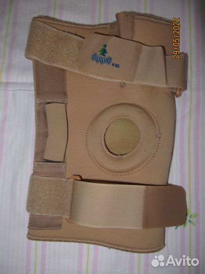 Бандаж на коленный сустав с силиконовым кольцом