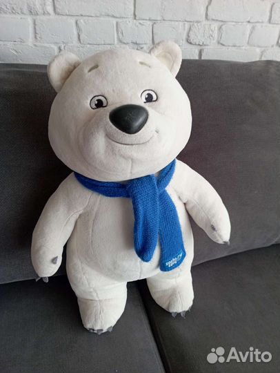 Большой Плюшевый мягкая игрушка Медведь sochi 50см