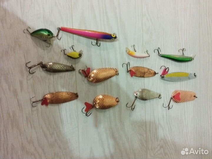 Воблера и блесна