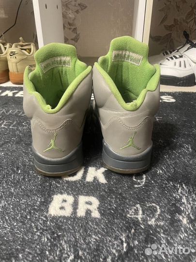 Air Jordan 5 Green Bean