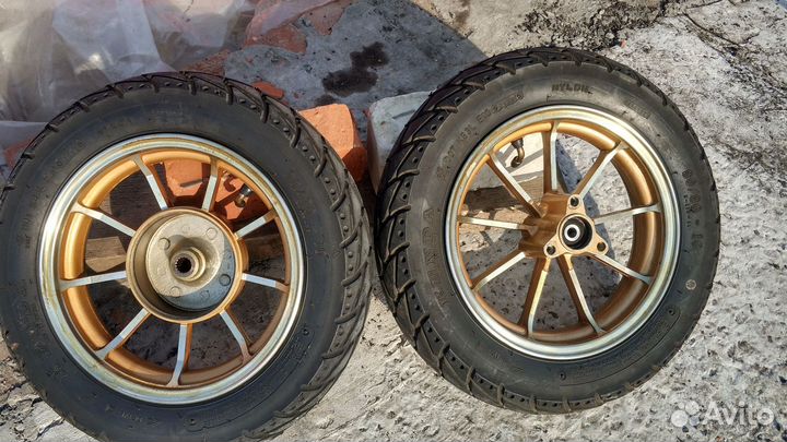 Шины и диски kenda на скутер