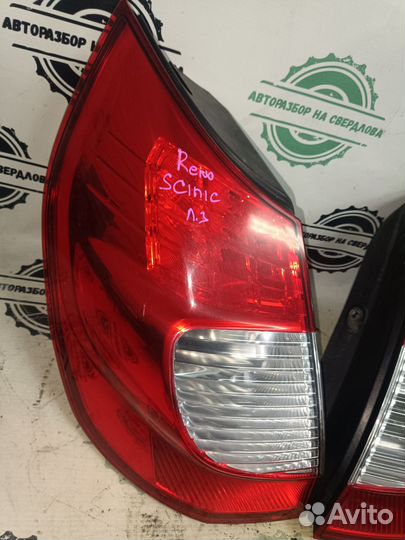 Задние фонари renault scenic