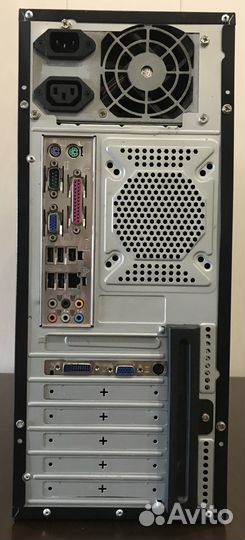 AMD 3500+, Nvidia 8500 GT, Озу 4GB, HDD 320 GB