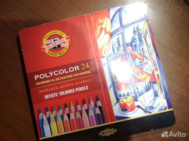 Подарочный набор карандашей Koh-i-Noor Polycolor