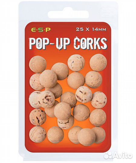 Пробковые шарики (плавающие) ESP Pop-Up Cork 14мм