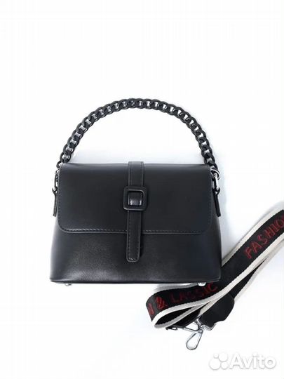 Сумка женская новая черная через плечо