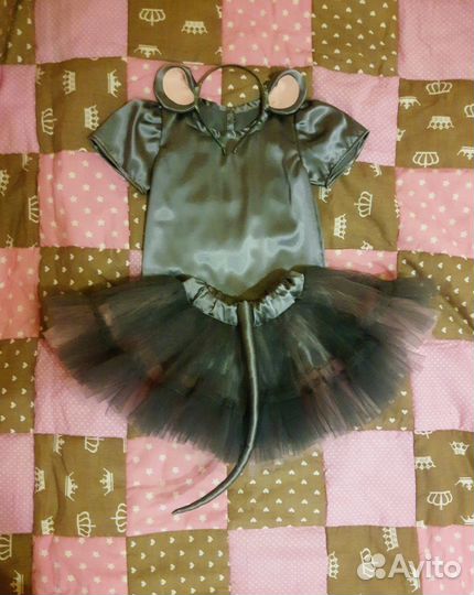 Новогодний костюм мышки