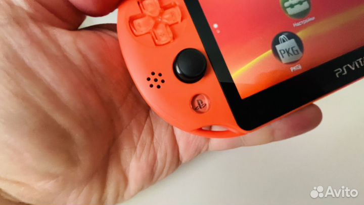 Sony ps vita slim neon orange прошита