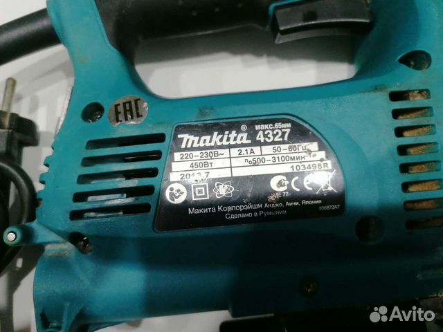 Электрический лобзик Makita 4327