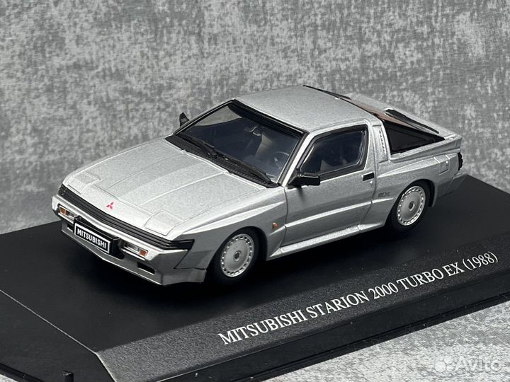 Модель mitsubishi starion 1/43 dism aoshima