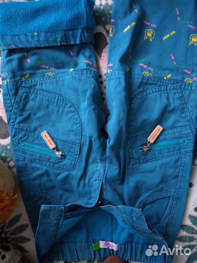 Утепленные брюки для мальчика 86-92, (пара)