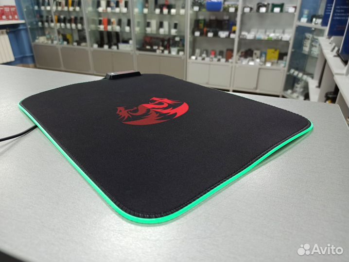 Коврик для мыши Redragon Pluto с подсветкой /новый