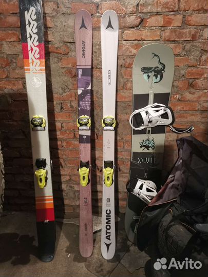 Парковые горные лыжи твинтип