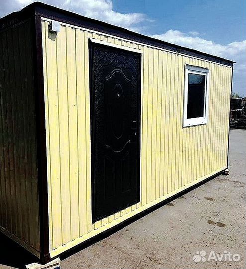 Бытовка под ключ 6x2.4