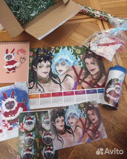 Twisted Wonderland авторский мерч