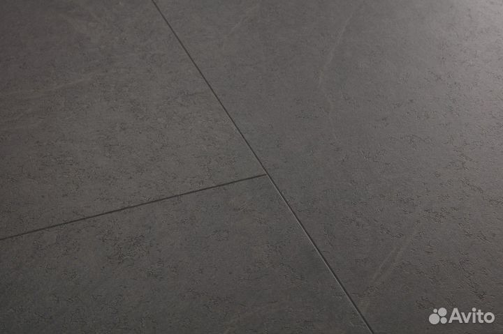 Пвх-плитка Quick-Step Alpha Vinyl Сланец чёрный