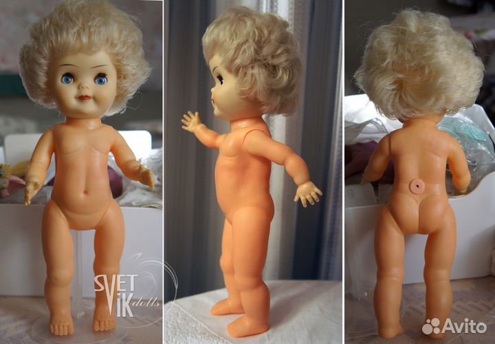 Кукла Германия Виниловая handwork в родном