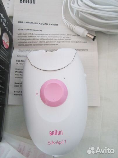 Эпилятор Braun Silk-épil 1 1170 с технологией Clos