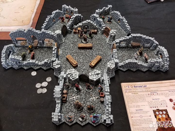 Террейн и реплейсеры для Gloomhaven