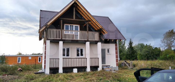 Коттедж 122 м² на участке 11 сот.