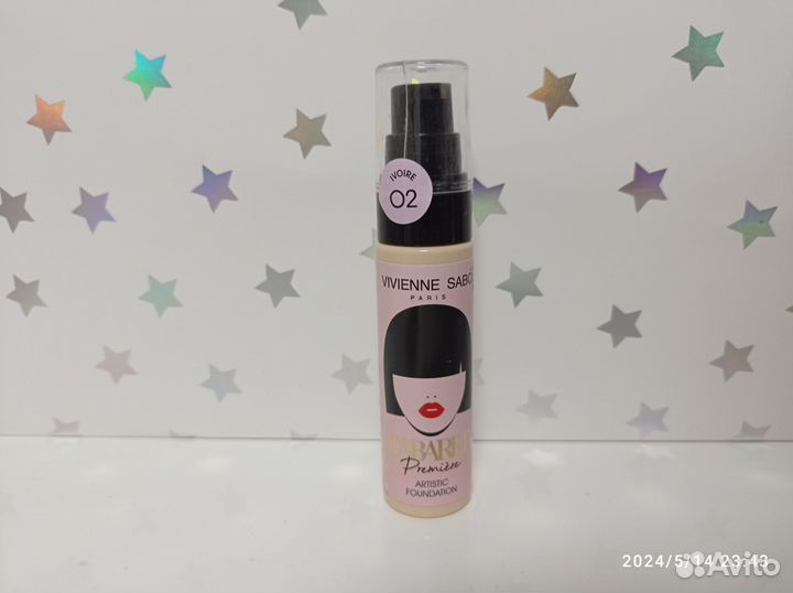 Тональный крем Vivienne Sabo Cabaret:2,4,5,6,7,8,9