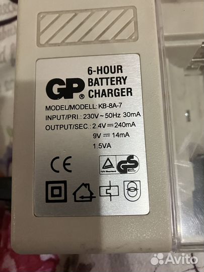 Зарядное устройство GP KB-8A-7