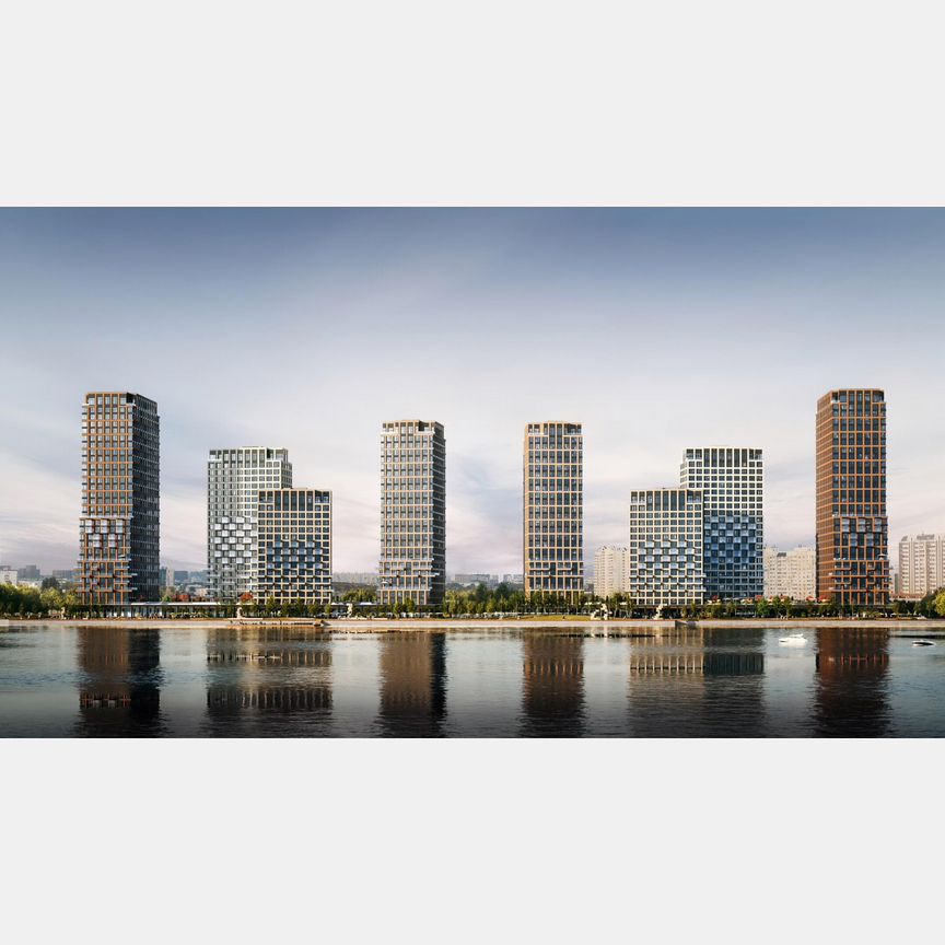 2-к. квартира, 76,3 м², 2/15 эт.