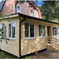 Постройка веранд терасс беседок