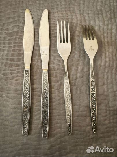 Набор столовых приборов СССР нержавейка