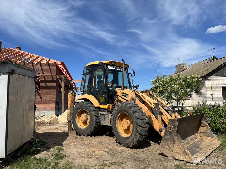 Аренда экскаватора-погрузчика (трактора)