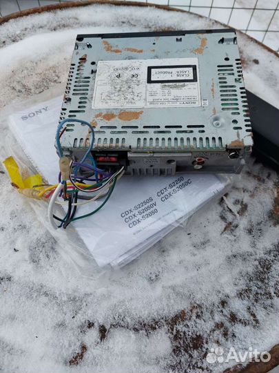 Автомагнитола Sony CDX-S2250