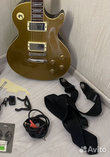 Burny les paul gold top 2009