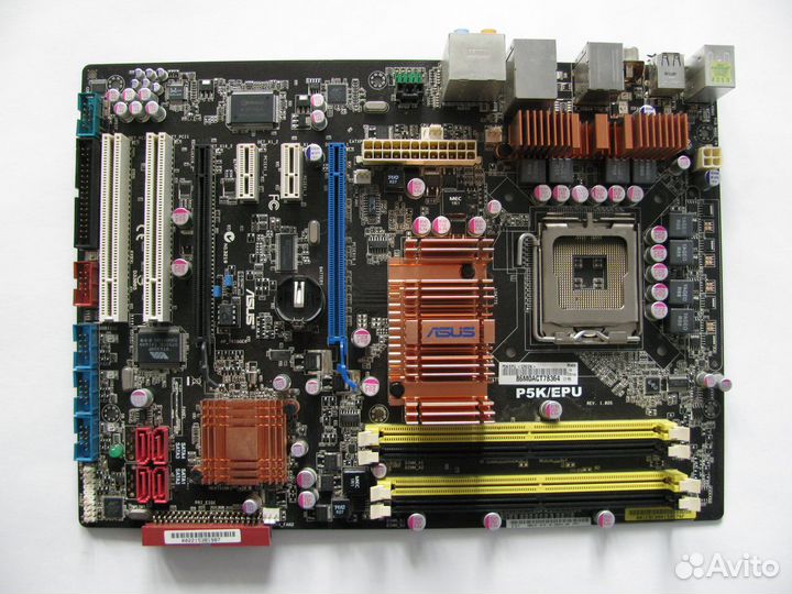 Материнские платы с процессорами Socket 775, AM2