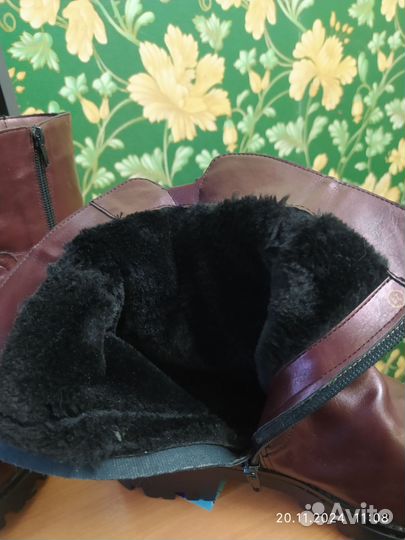 Полусапоги женские зимние 39