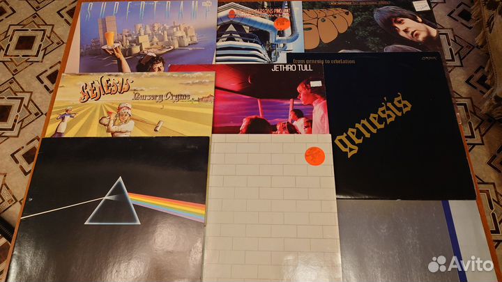 Виниловые пластинки из коллекции