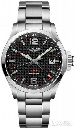 Новые Longines Conquest V.H.P. 24 Hours GMT