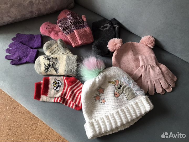 Шапка, варежки, перчатки