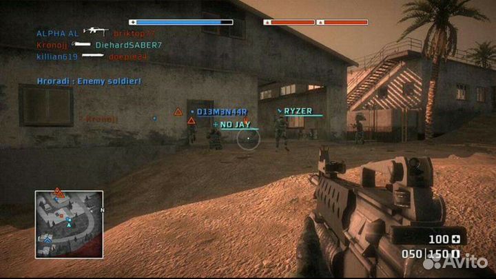 Battlefield Bad Company (Xbox 360) б/у, Полностью
