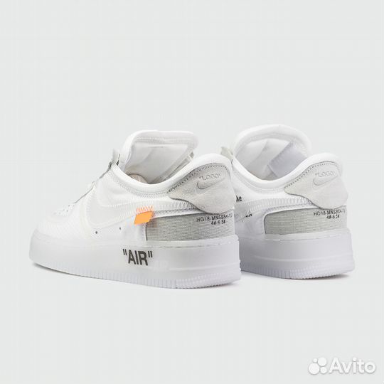 Мужские Nike Air Force 1 Low x Off-White Triple Wh