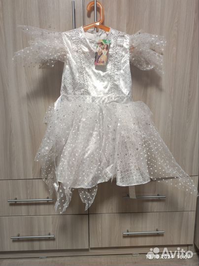 Платье снежинки 122