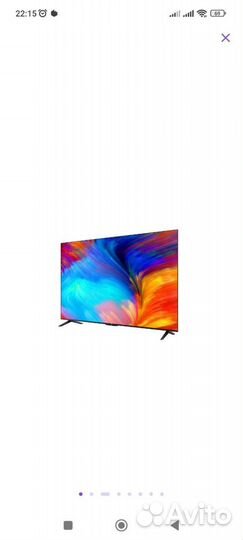 Новый Телевизор 55 TCL55P635 SMART TV 4K HDR10