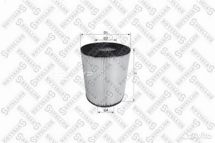 Stellox 81-21031SX LX1024 фильтр воздуха MAN TGA