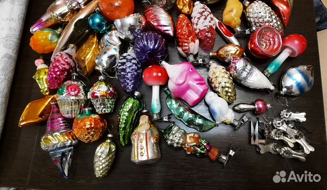 Ёлочные игрушки СССР