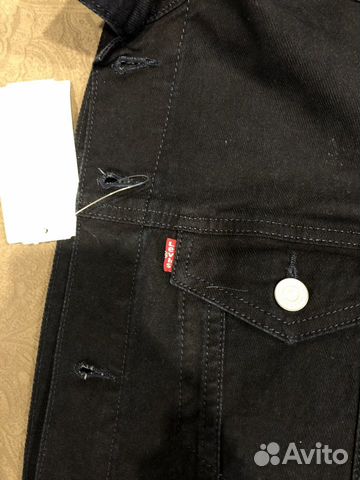 Джинсовка Levis Trucker jacket size M Синяя