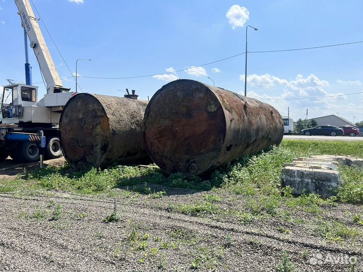 Емкость под топливо 47м3 б/у