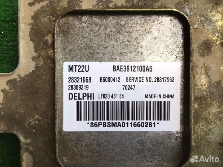 Эбу двигателя Lifan Solano 1.6