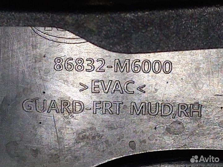 Брызговики передние к-кт Kia Cerato BD (2018 - нв)