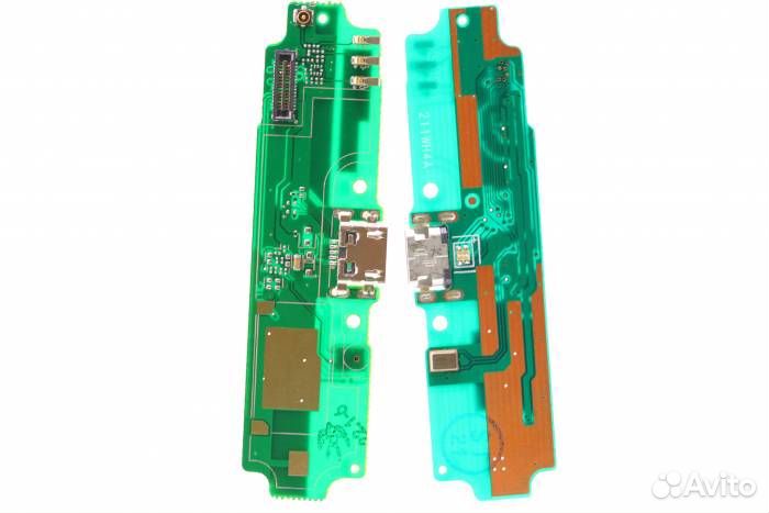 Шлейф для Xiaomi Redmi 4A (плата) + разъем зарядки