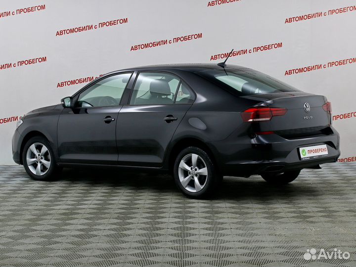 Volkswagen Polo 1.6 AT, 2021, 78 989 км