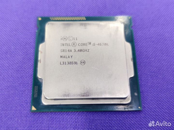 Intel Core i5-4670k 4x3.4GHz LGA1150